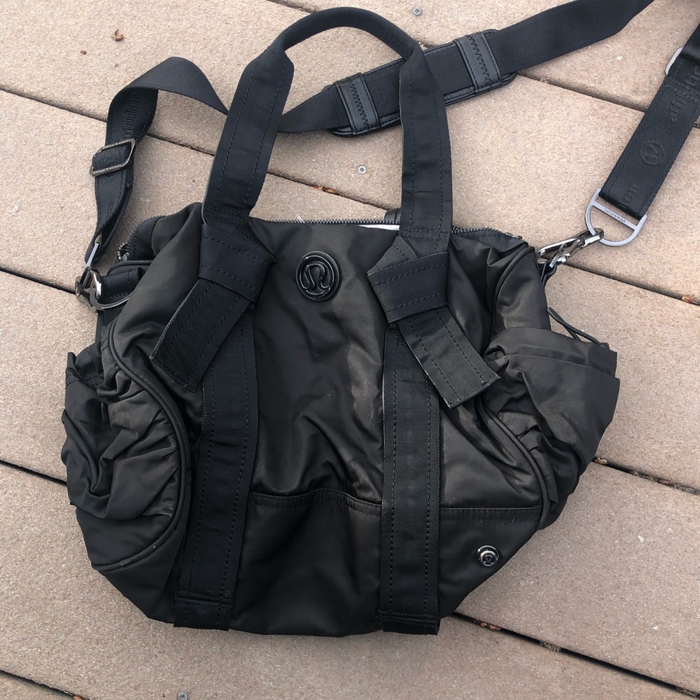 Lululemon mini duffle shaped purse